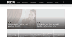 Desktop Screenshot of facestar.cz